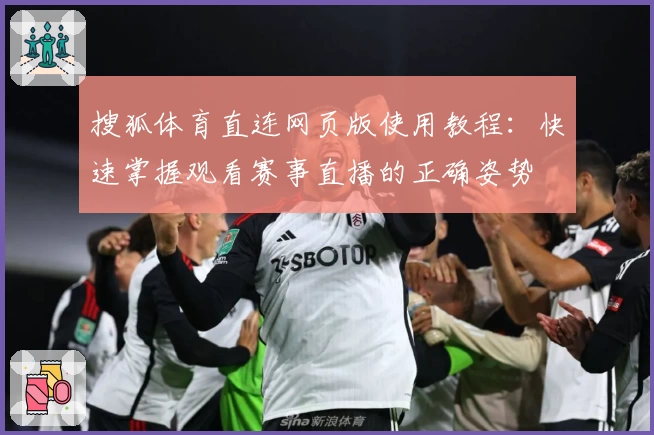 搜狐体育直连网页版使用教程：快速掌握观看赛事直播的正确姿势